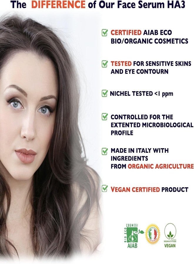 Florence Hyaluronic Acid Serum for Skin – Anti-Aging Moisturizer Face Serum for Brightening, Plumper & Smoother Skin. Non-Greasy, Ultra-Hydrating Niacinamide, B5 & Vitamin C Skin Care Facial Serum, 2 oz - Image 5